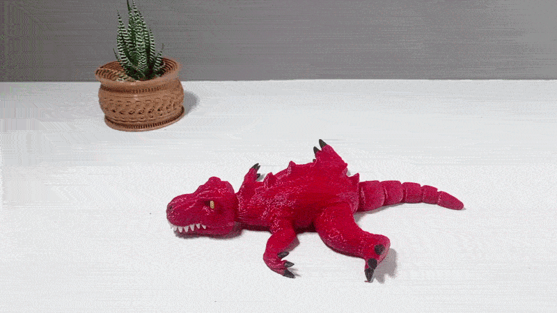 3D Printed Flexi T Rex Toy/Collectable